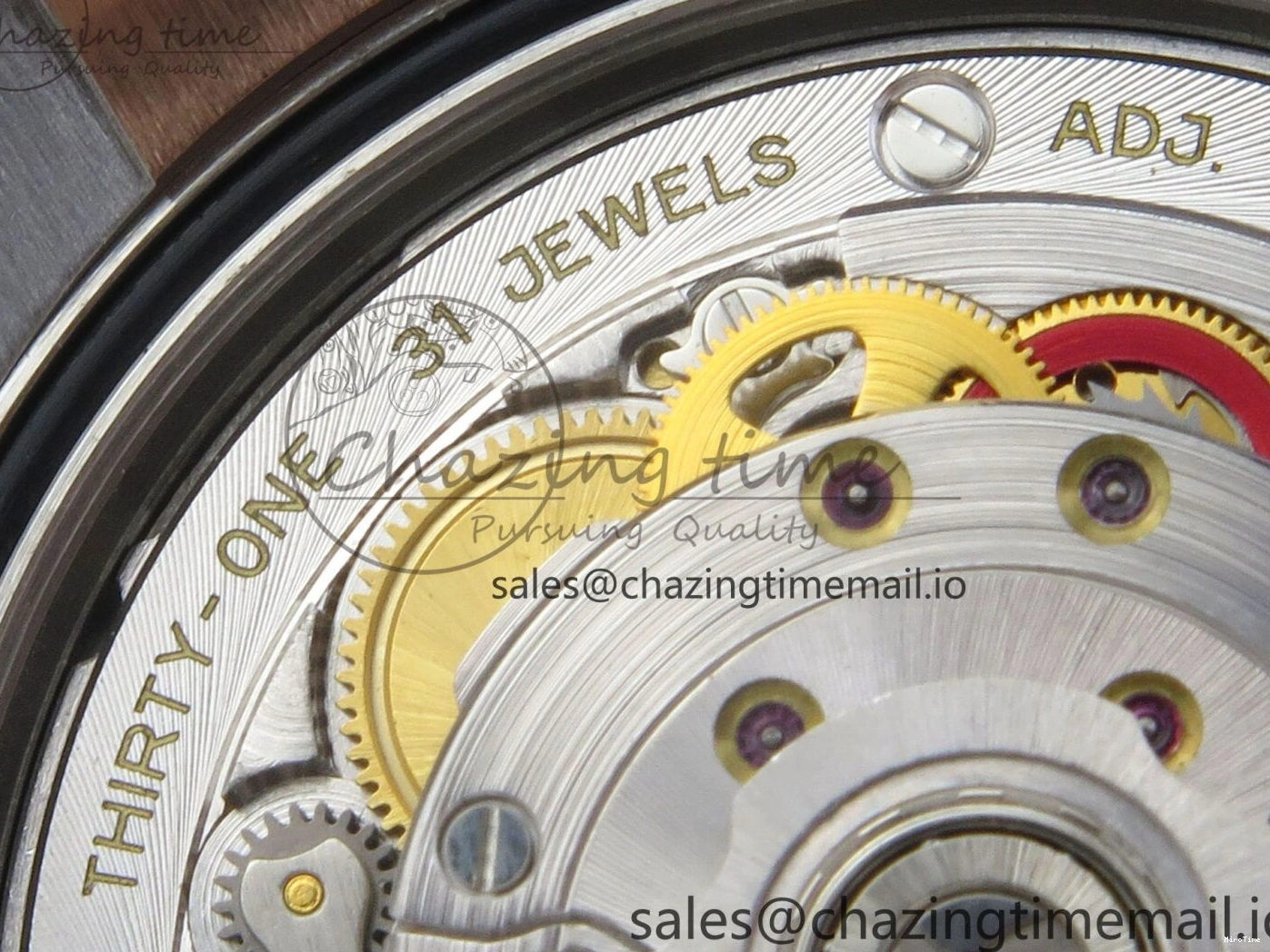 MiroTime 0407 DateJust 36 SS RG ARF 1:1 Best Edition 904L Steel Gray Dial Green Roman on Oyster Bracelet SH Affordable 73